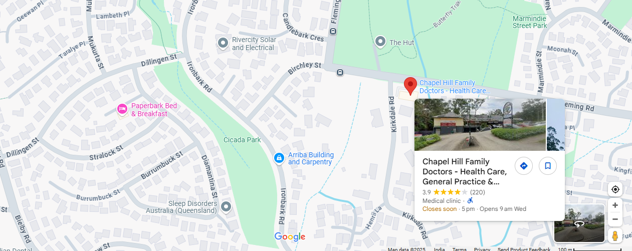 Map location